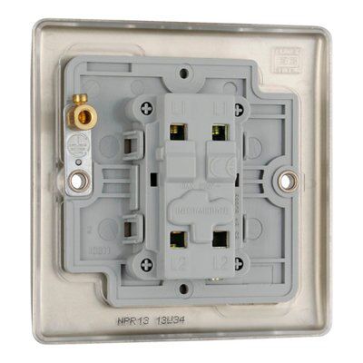 British General Cream 10A Single Intermediate switch Cream