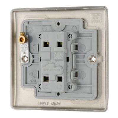 British General Cream 10A Single Intermediate switch Cream