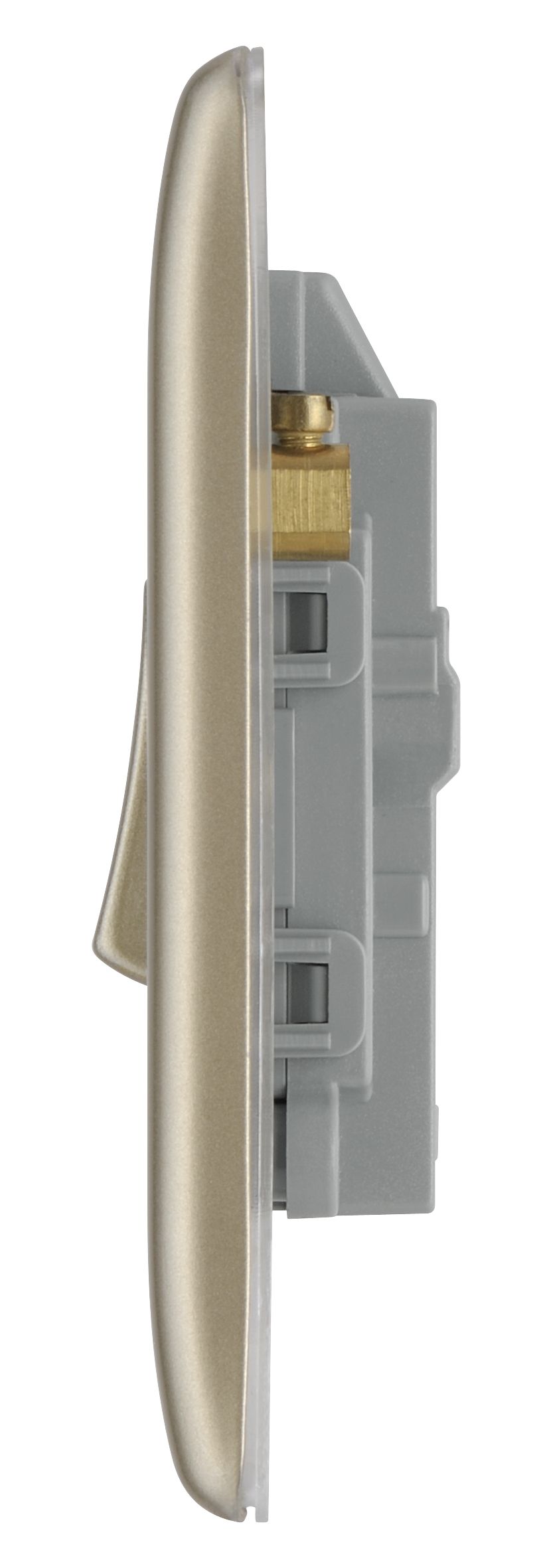 British General Cream 20A 2 gang Switch