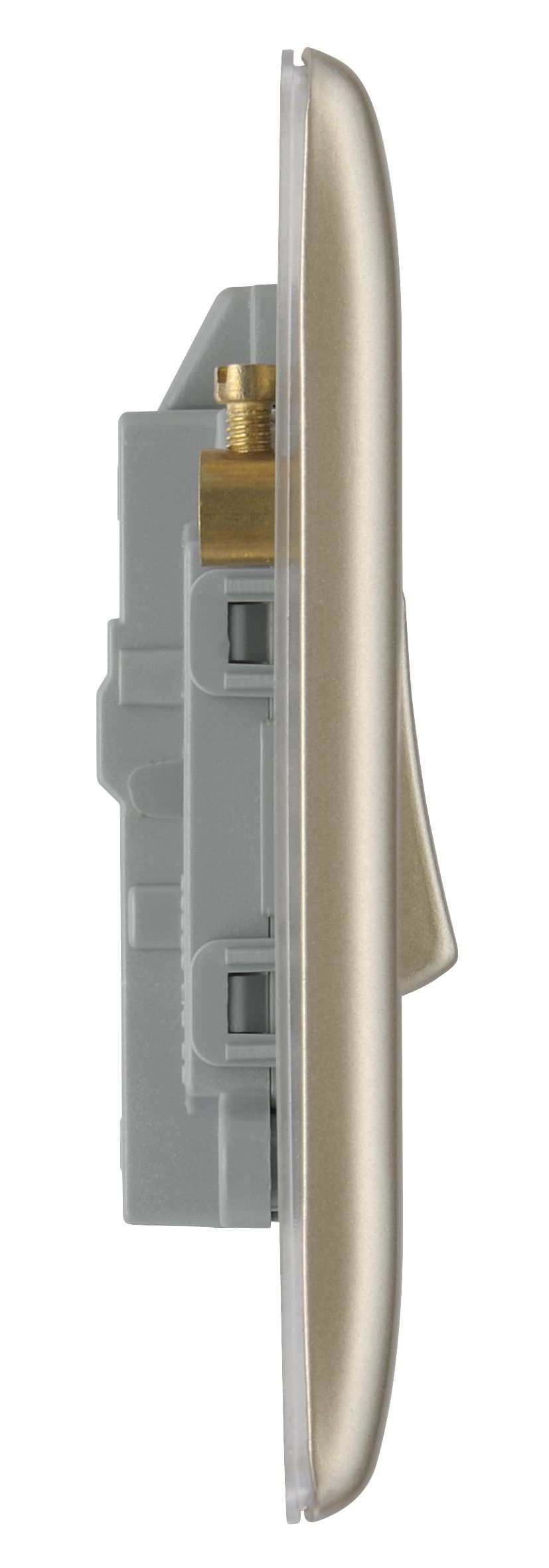 British General Cream 20A 2 gang Switch