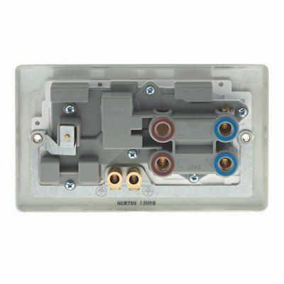 British General Cream Cooker switch & socket & White inserts