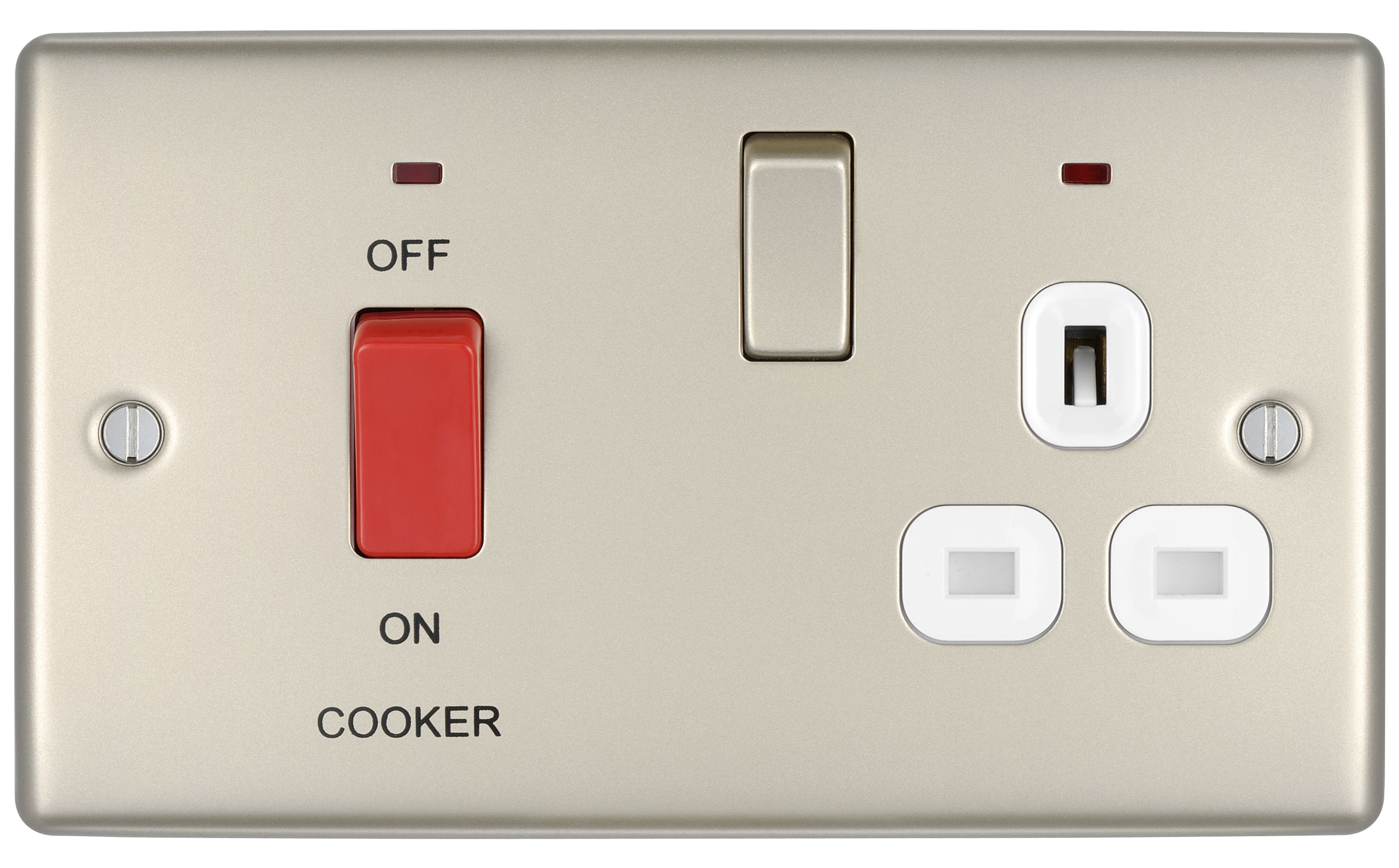 British General Cream Cooker switch & socket