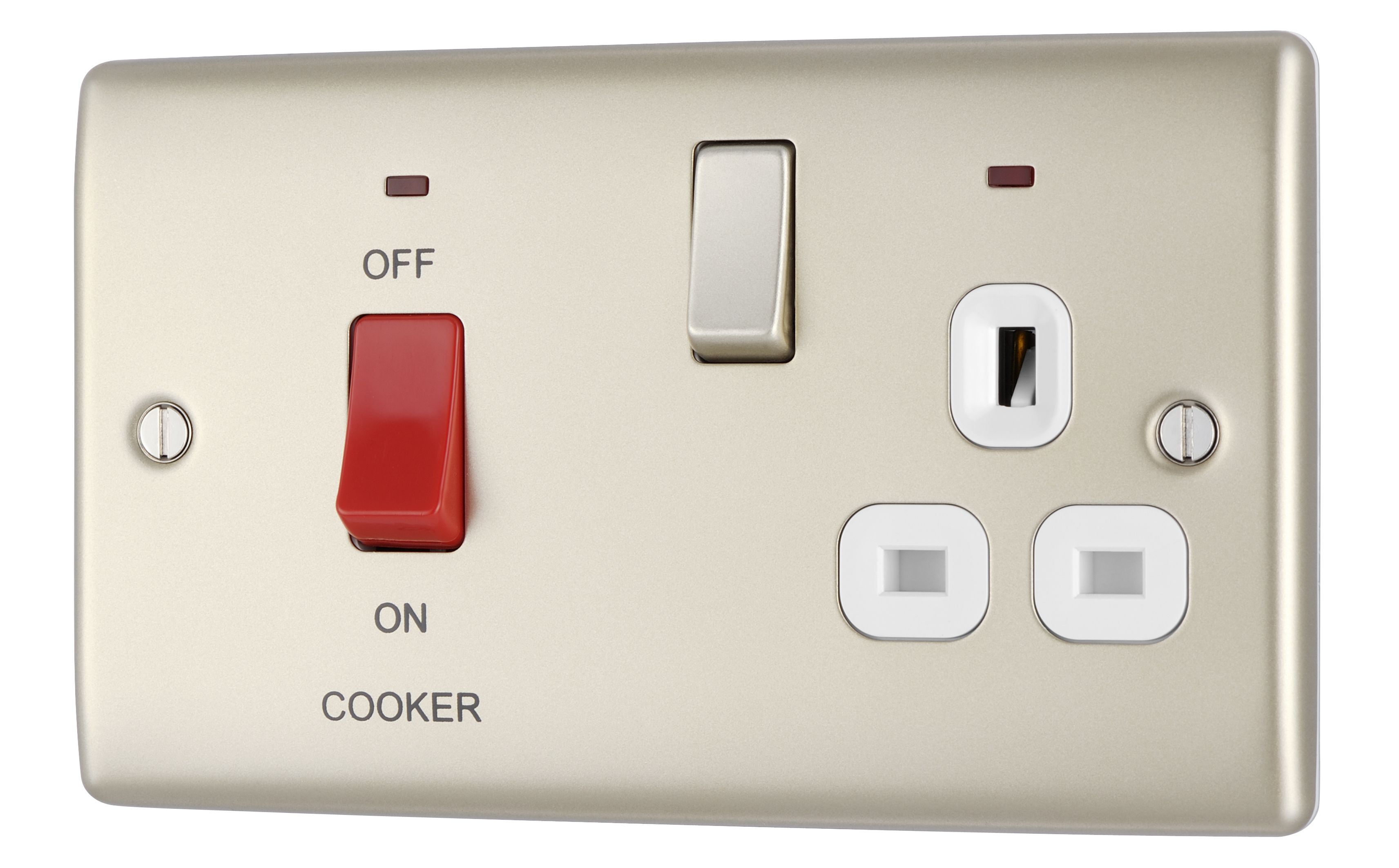British General Cream Cooker switch & socket