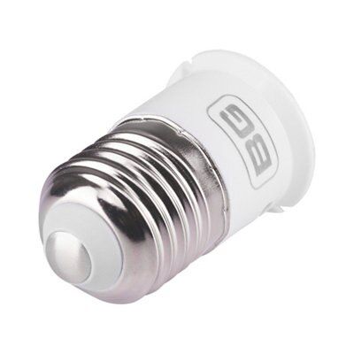 British General ES to BC Light bulb cap converter