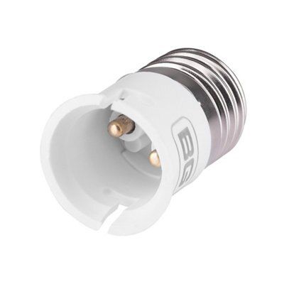 British General ES to BC Light bulb cap converter