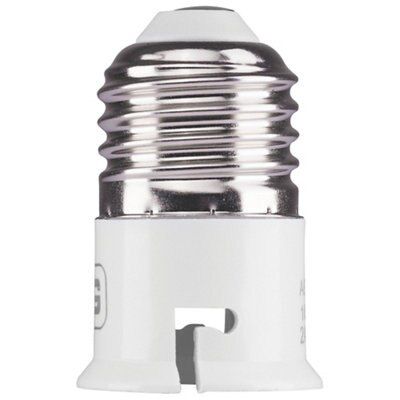 British General ES to BC Light bulb cap converter