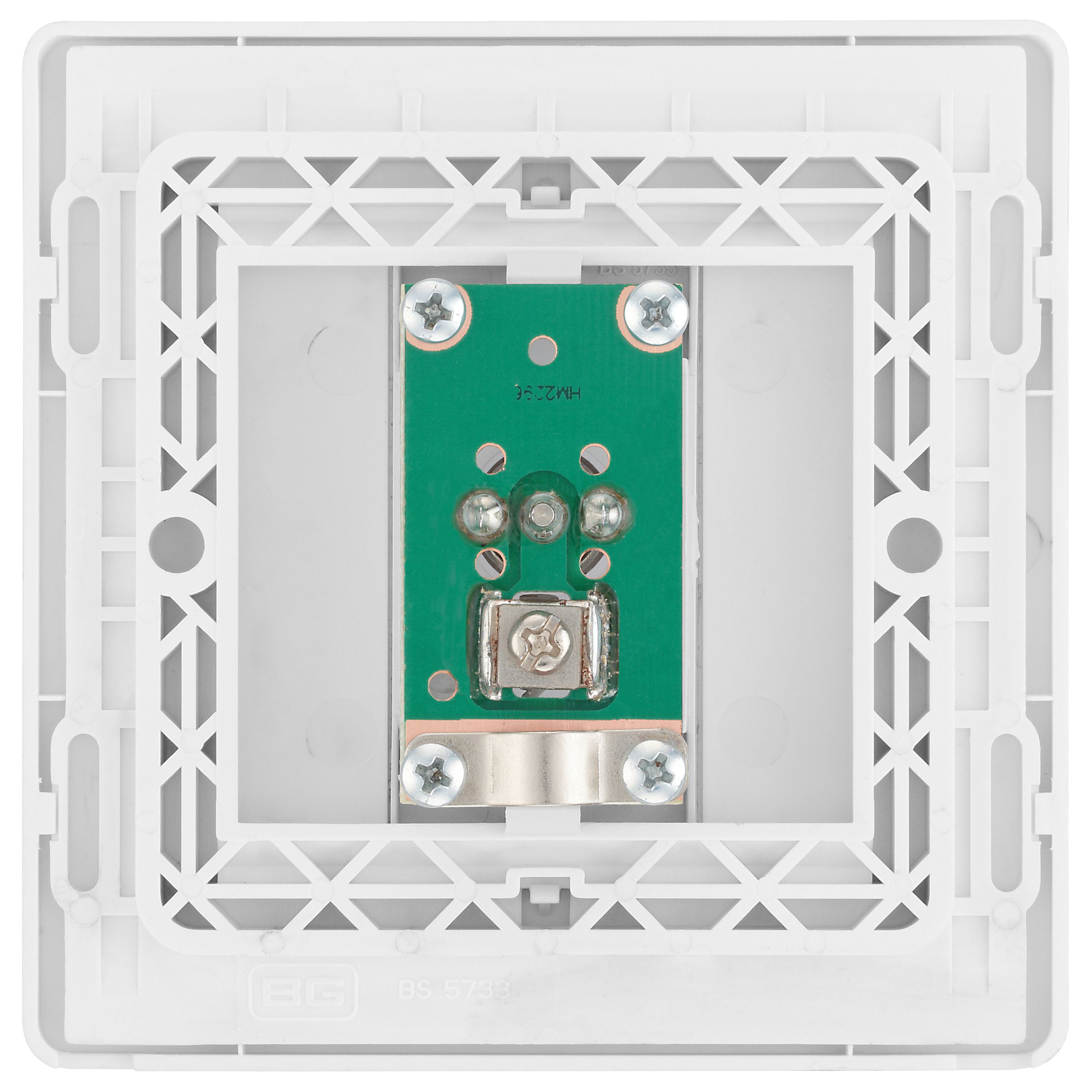British General Flush-mounted Single Wall-mounted Screwless TV & radio ...