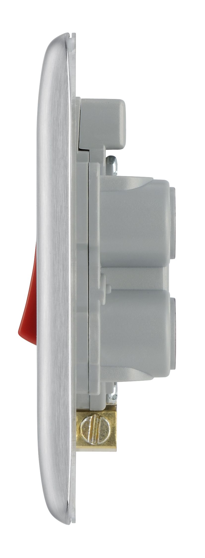 British General Steel 45A 1 gang Cooker Switch