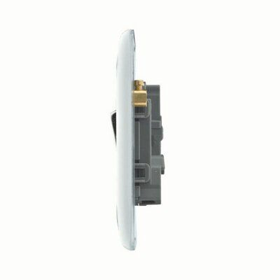 British General White 10A 2 way Switch