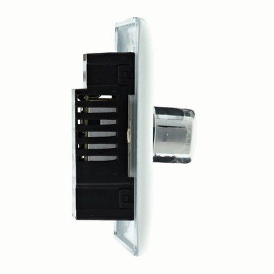 British General White profile Single 2 way Dimmer switch