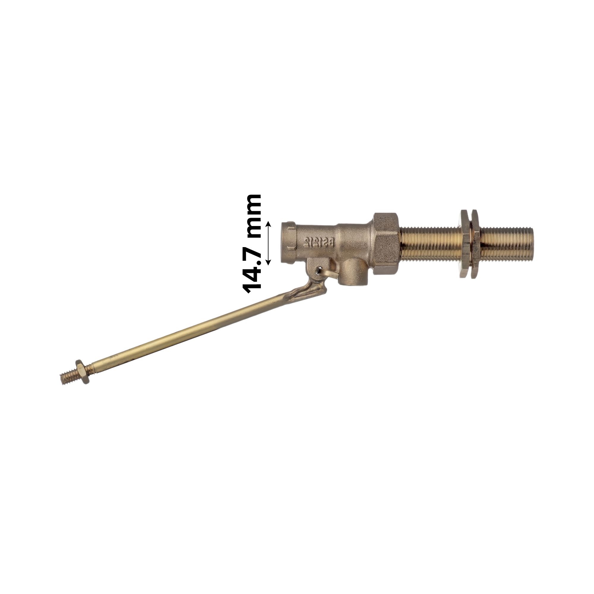 British standard pipe parallel (BSPP) male Ball Valve EP12HPBV (Dia)½" ½"