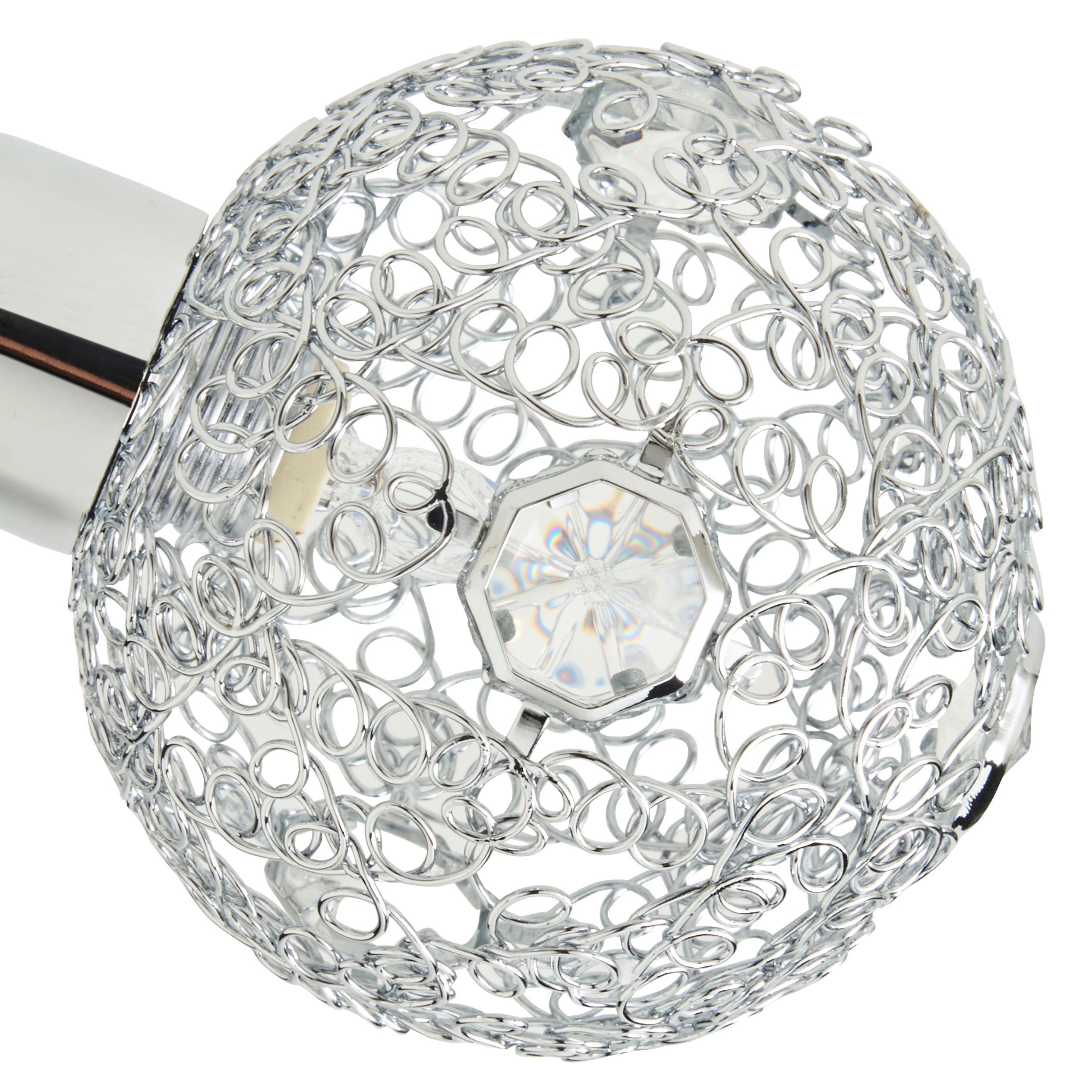 Bronte Chrome effect 3 Light Spotlight