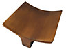 Bronze effect Zinc alloy Square Concave Furniture Knob