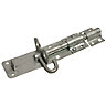 Brown Galvanised Steel Brenton Door bolt (L)152mm (W)45mm