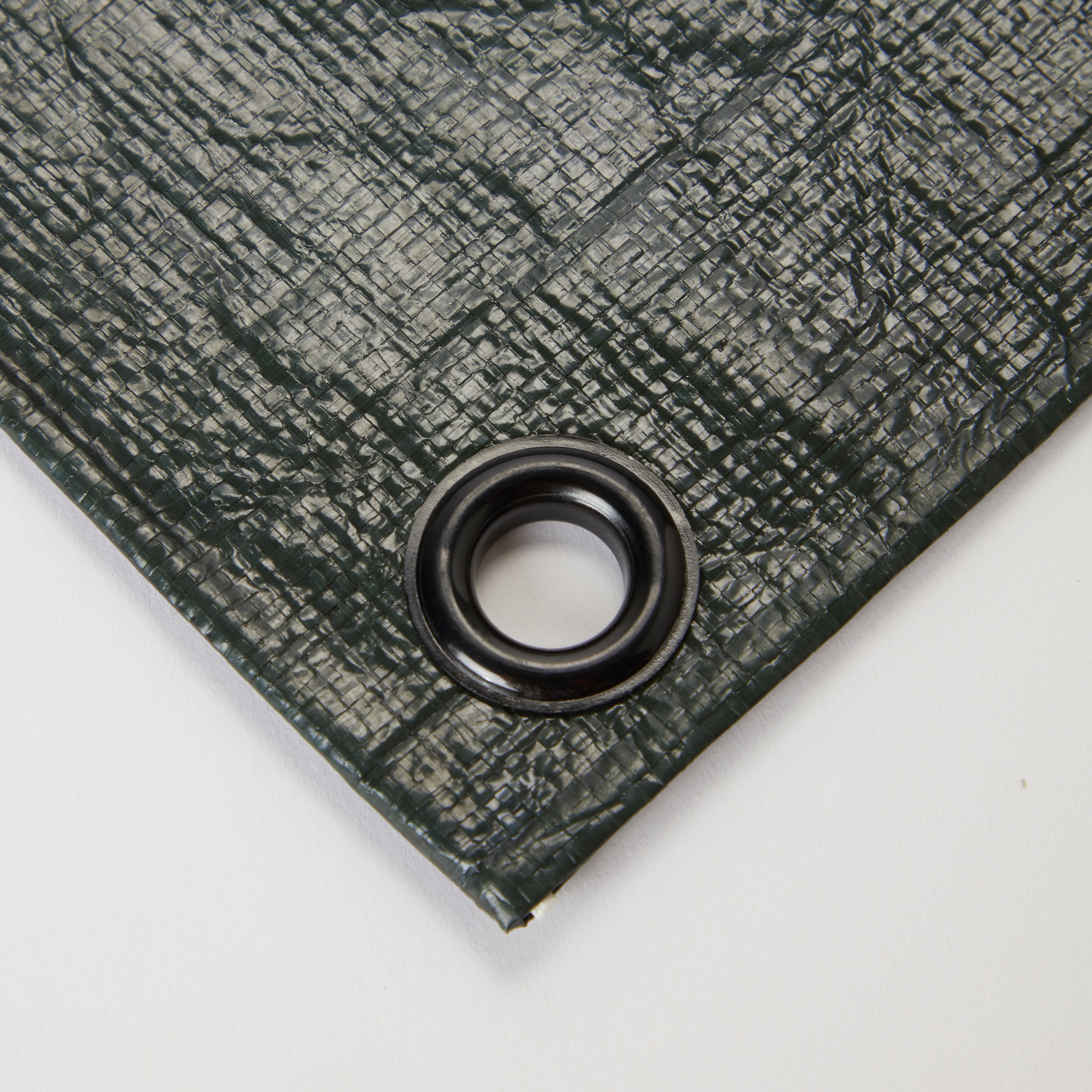 Brown & green Tarpaulin