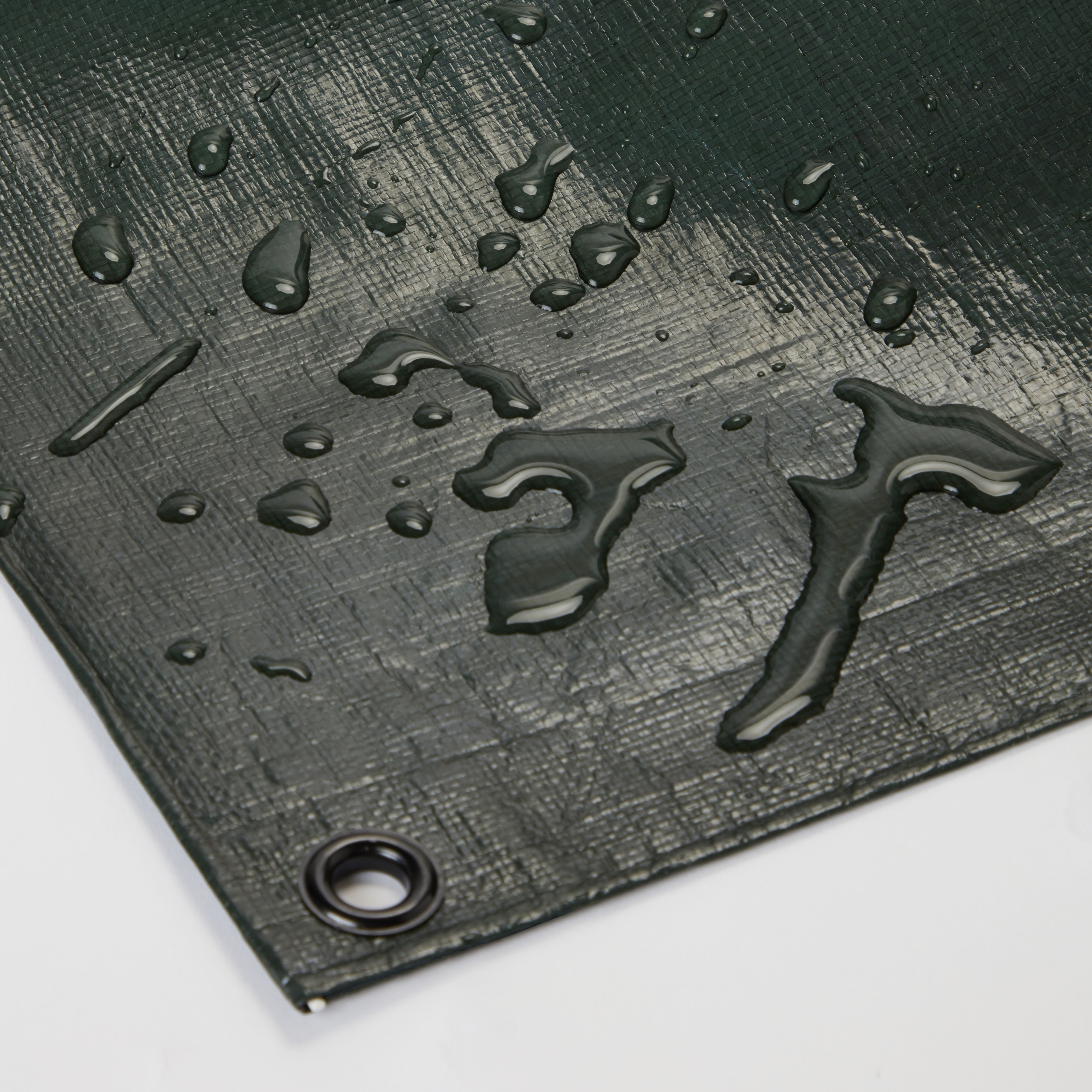Brown & green Tarpaulin