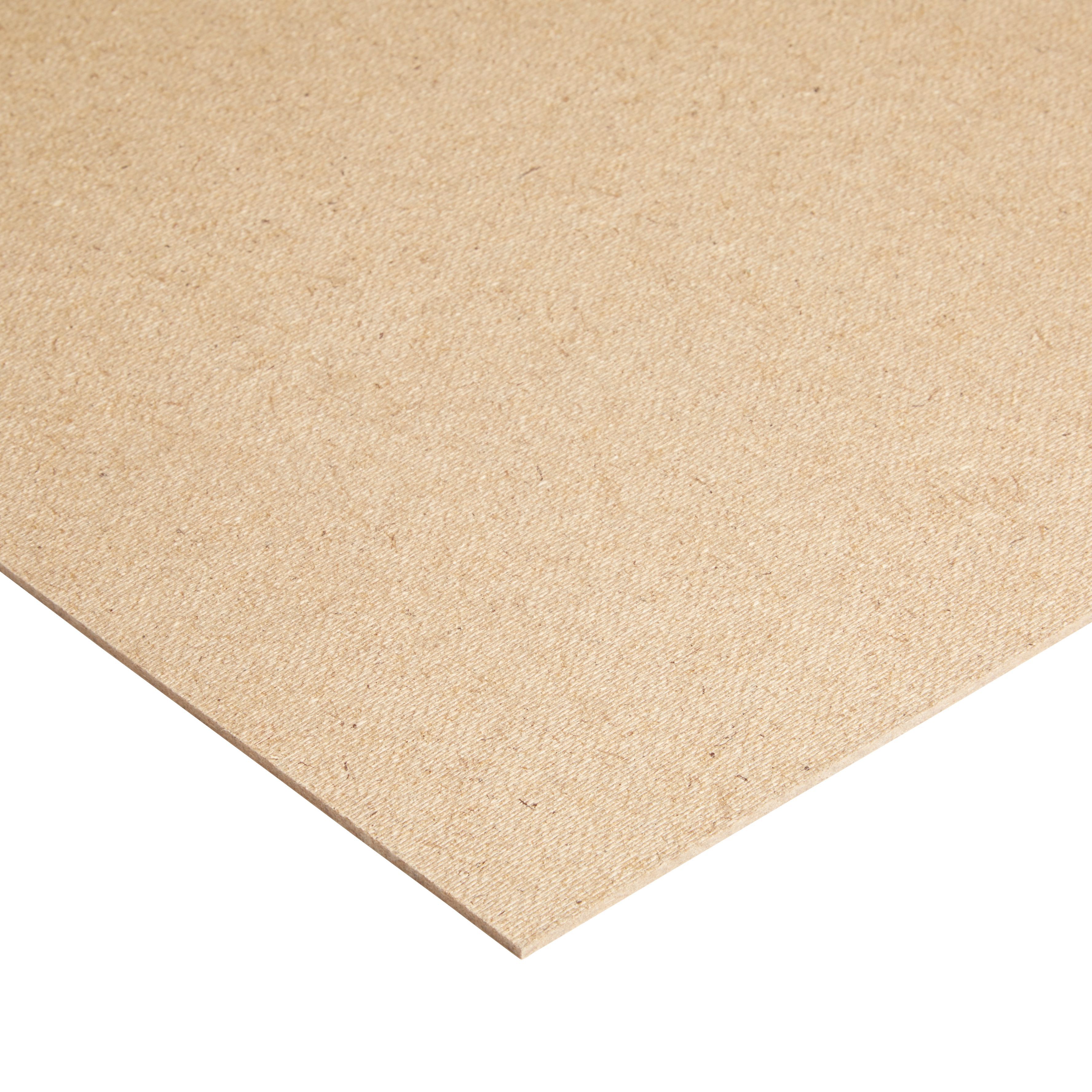 Brown Hardboard (L)1.22m (W)2.44m (T)3mm