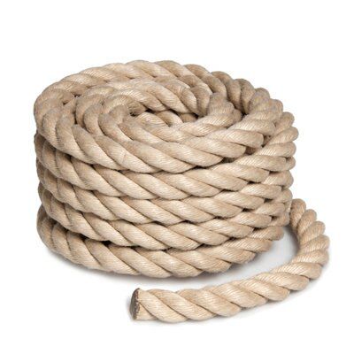 Brown Polyhemp Decking rope, (L)10m (Dia)24mm