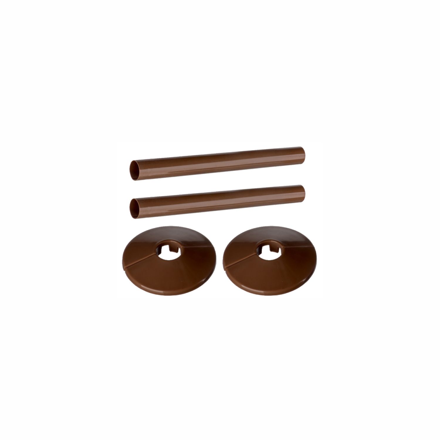 Brown Radiator Pipe cover kit (Dia)¾