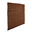 Brown Willow Garden screen (H)1.8m (W)1.8m , Pack of 4