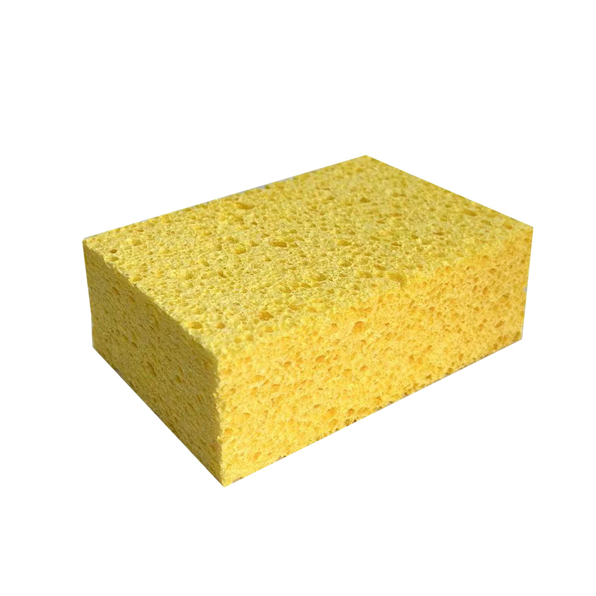 Brown Yellow Cellulose Multi-surface Dish Sponge