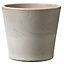 Brushed Mocca Ceramic Plant pot