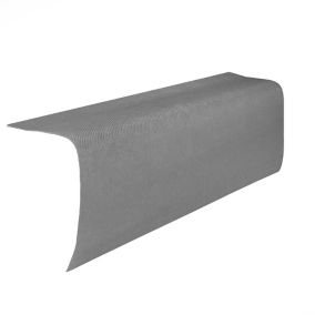 BTM Corrubit Grey Bitumen Edge piece, (L)1m (W)200mm (T)2.2mm