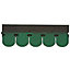 BTM Green Rounded shingle Roofing felt, (L)1m (W)0.33m