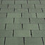 BTM Green Square shingle Roofing felt, (L)1m (W)0.33m