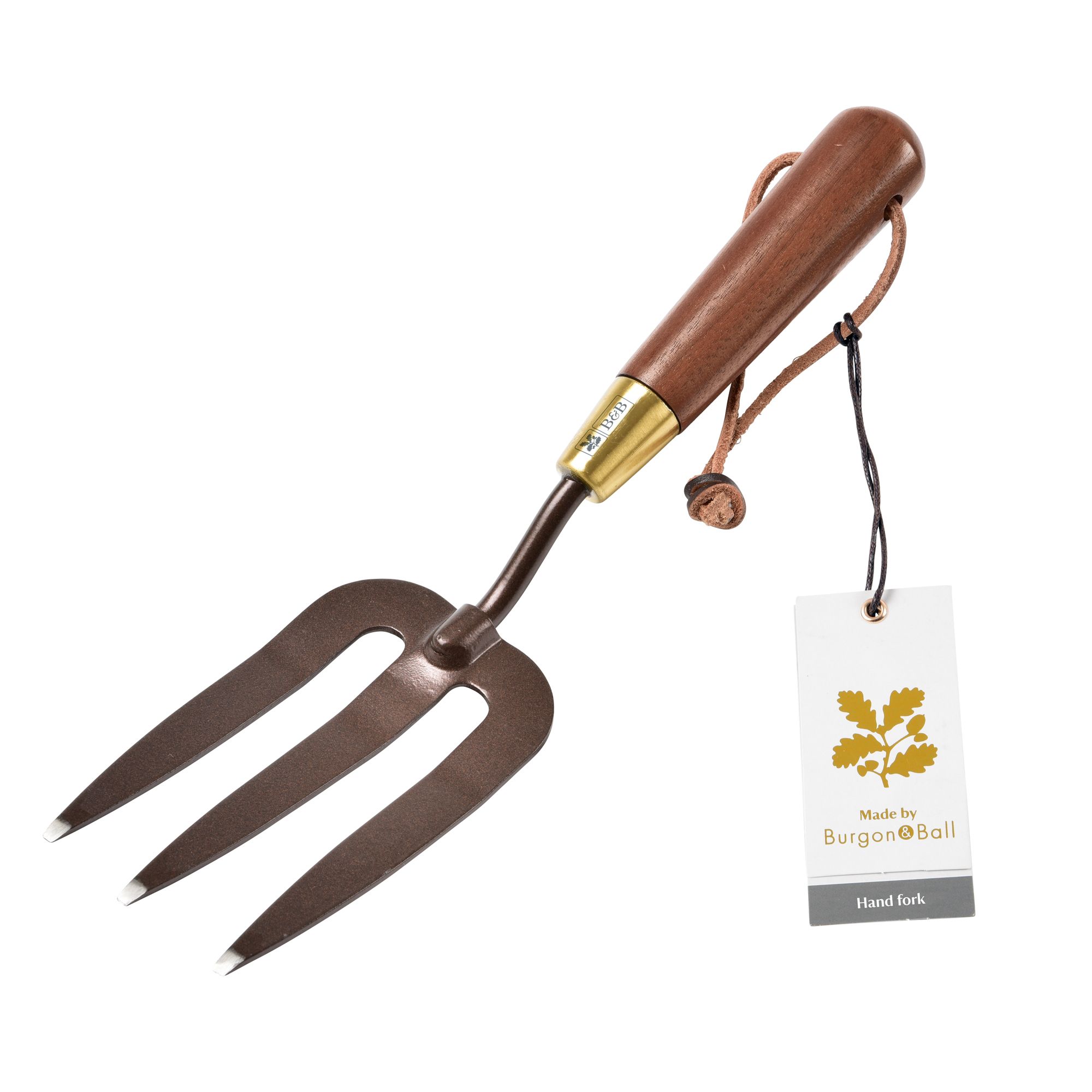 Burgon & Ball Dark Wood Hand fork