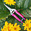 Burgon & Ball Flora brite Pink Scissor Garden snips