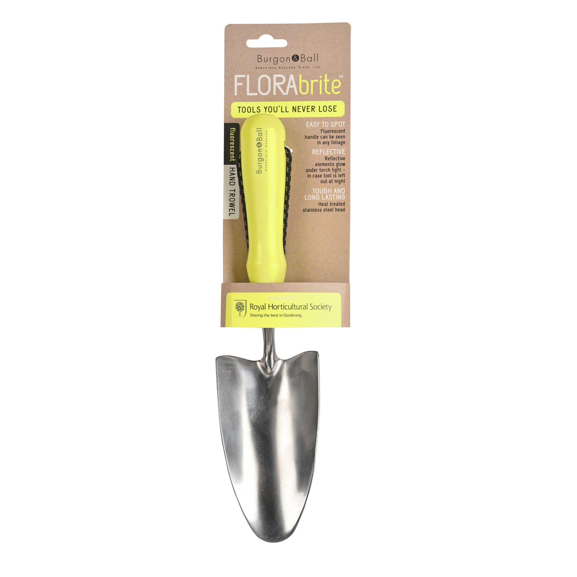 Burgon & Ball Flora brite Yellow Trowel