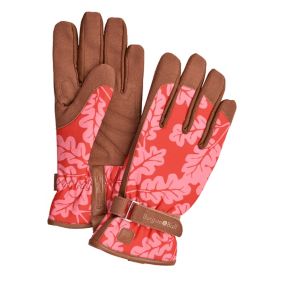 Burgon & Ball Love the glove Polyester (PES) Red Gardening gloves Medium, Pair of 2