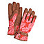Burgon & Ball Love the glove Polyester (PES) Red Gardening gloves Small, Pair of 2