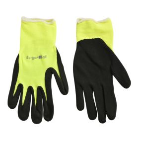 Burgon & Ball Nylon Yellow Gardening gloves Small, Pair of 2