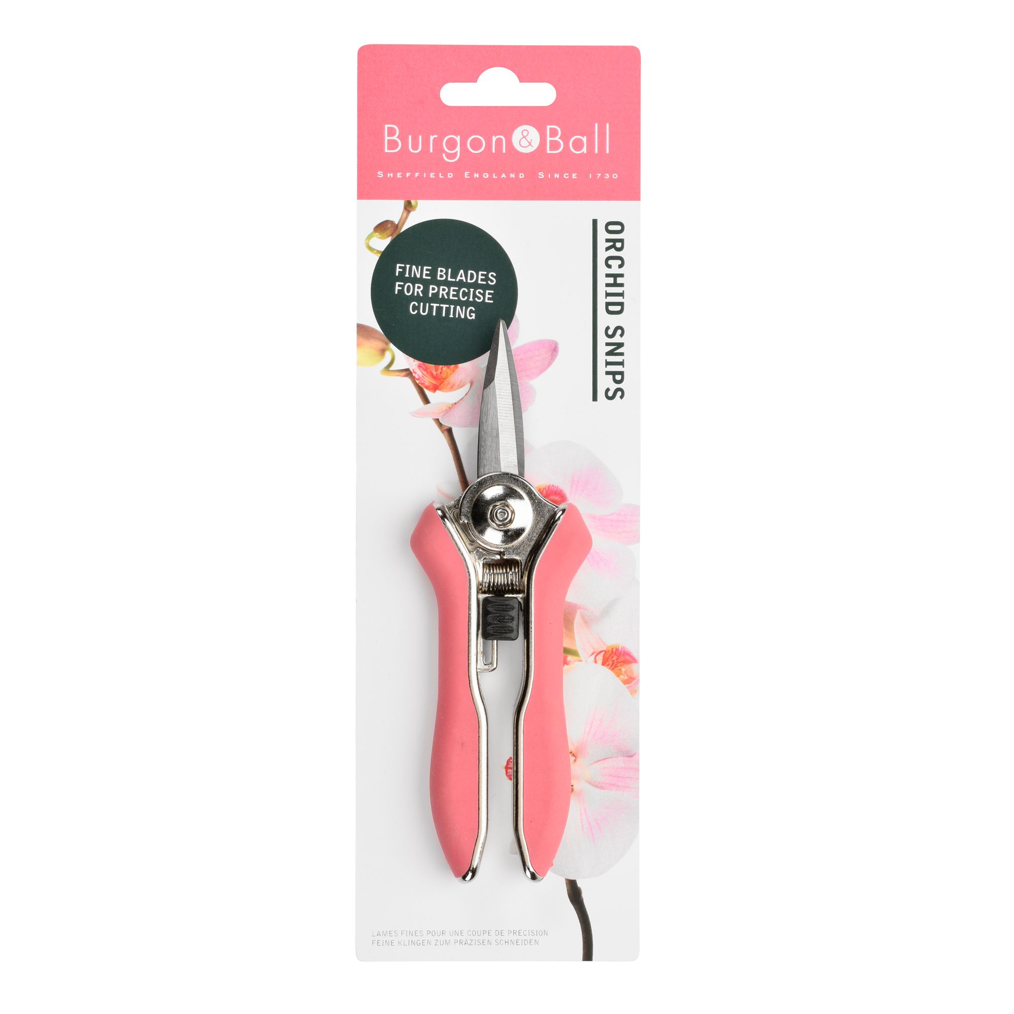Burgon & Ball Orchid 15.5mm Stainless steel Snips