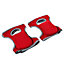 Burgon & Ball Red Knee pads One size, Pair of 2