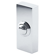 Byron 7960C Wired Bell Push Chrome 