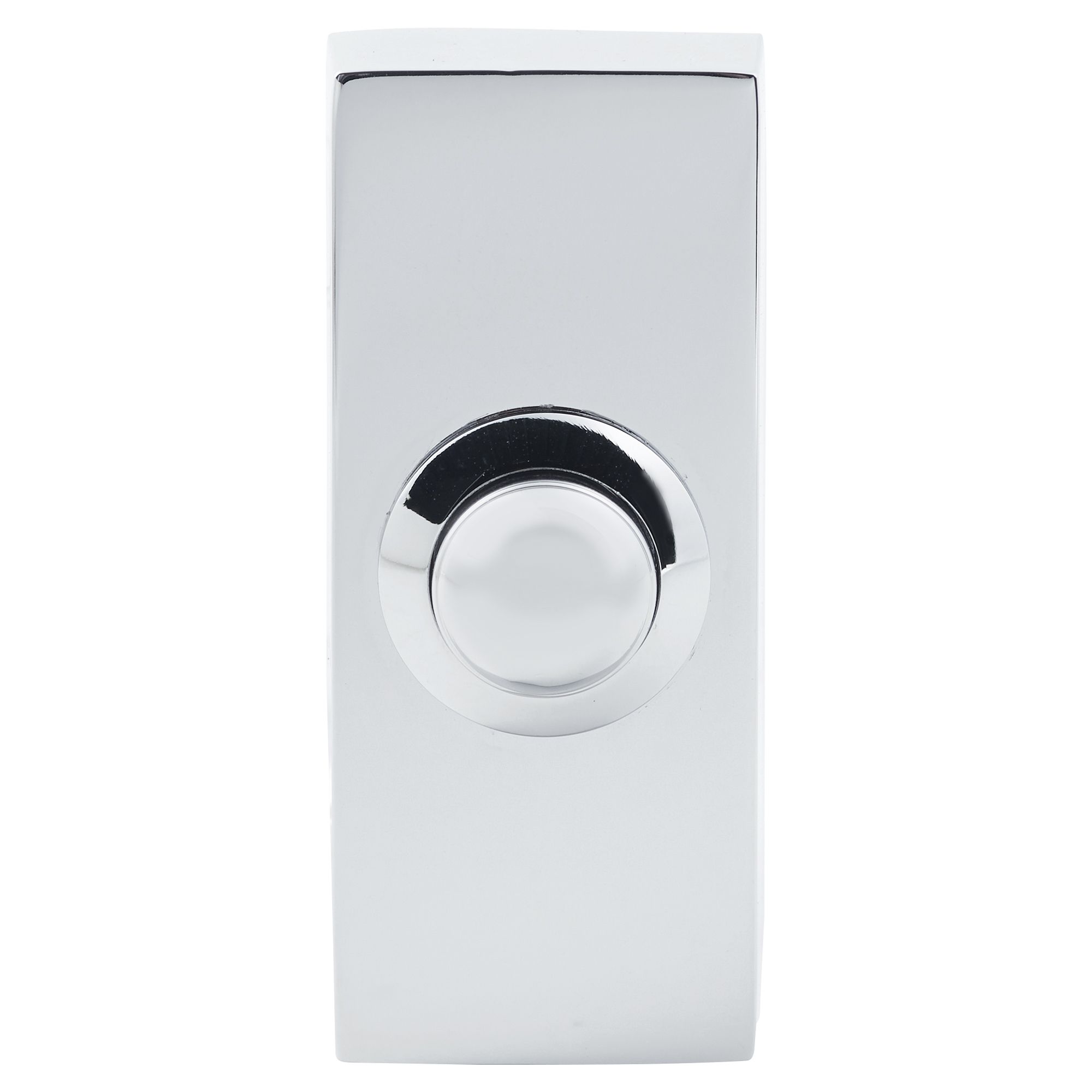 Byron Chrome effect Wired Bell push