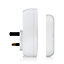 Byron Grey & white Wireless Door chime kit DBY-22322BS-KF