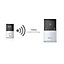 Byron Kinetic White Wireless Door chime, Set of 3