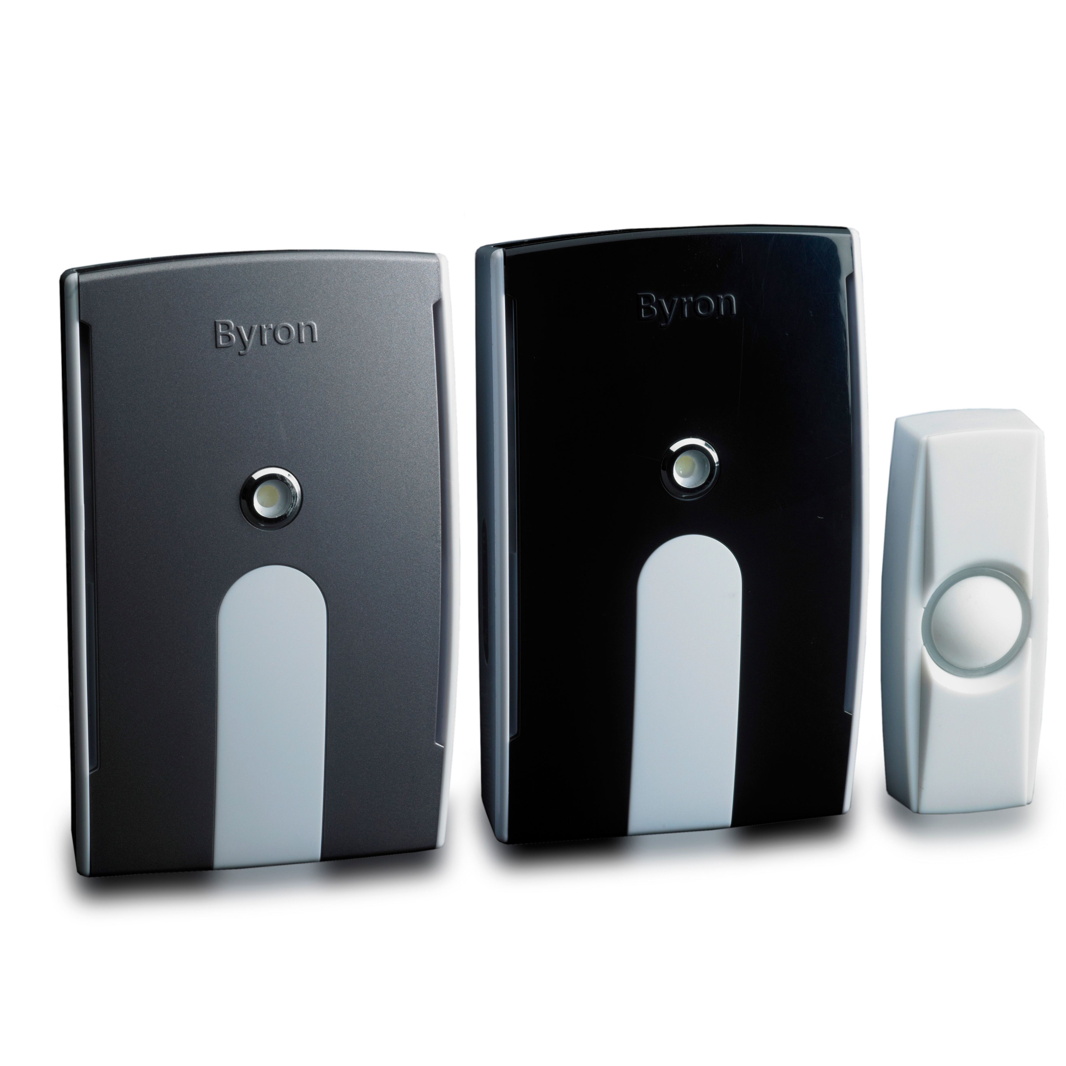 Byron White Wireless Battery & mains-powered Door chime kit BY535
