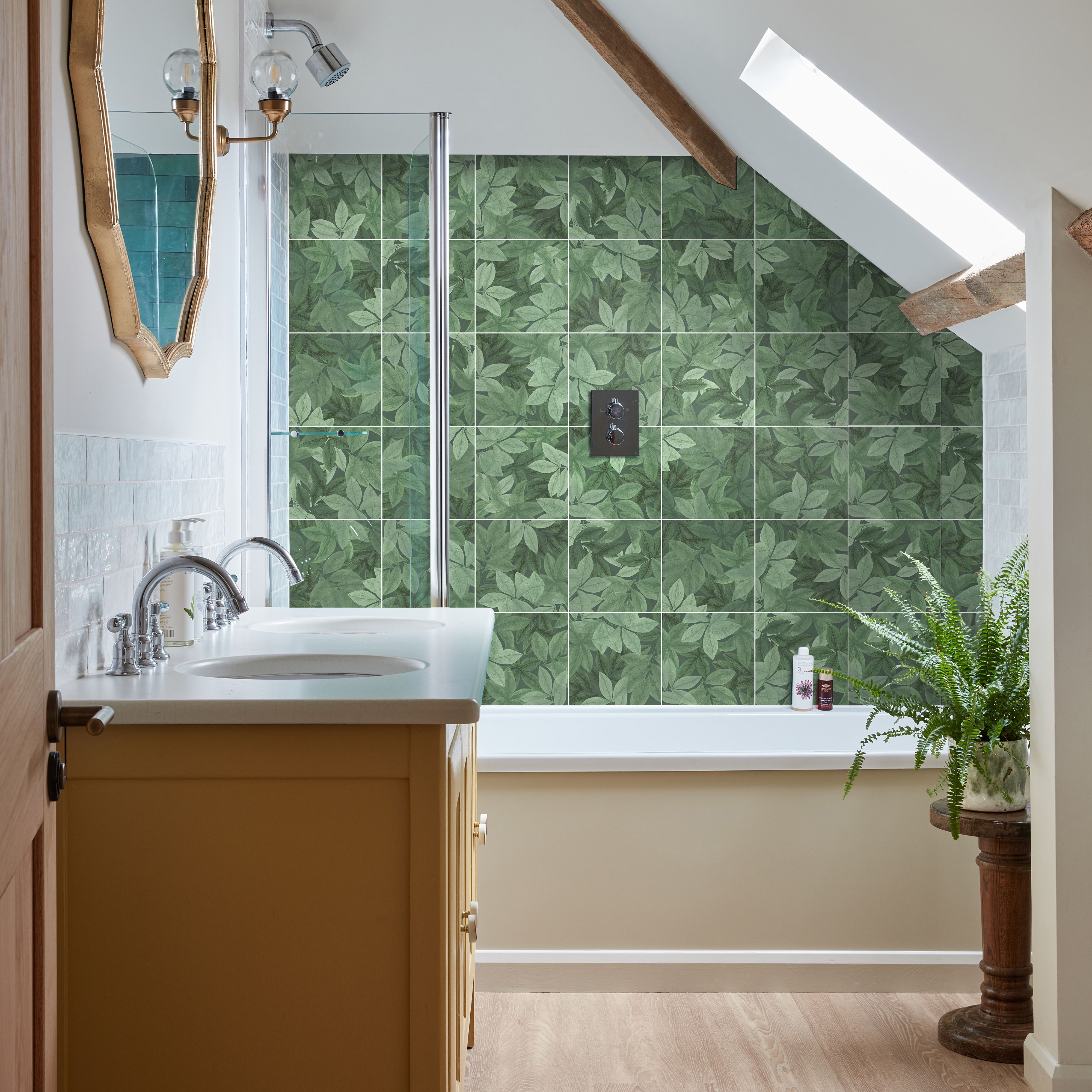 Ca’Pietra Arbour Green Matt Porcelain Indoor Floor & wall tile, Pack of 13, (L)223mm (W)223mm
