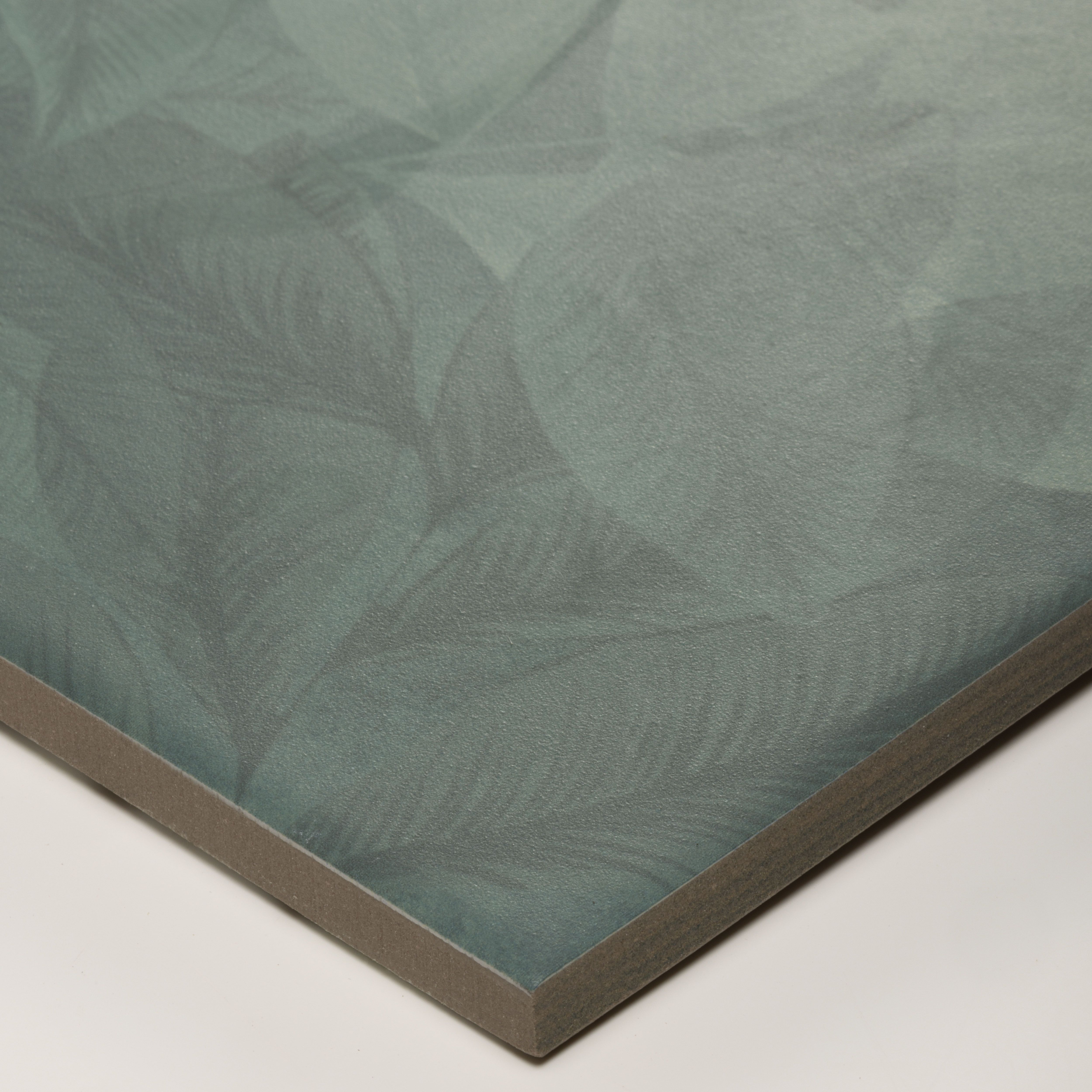 Ca’Pietra Arbour Green Matt Porcelain Indoor Floor & wall tile, Pack of 13, (L)223mm (W)223mm
