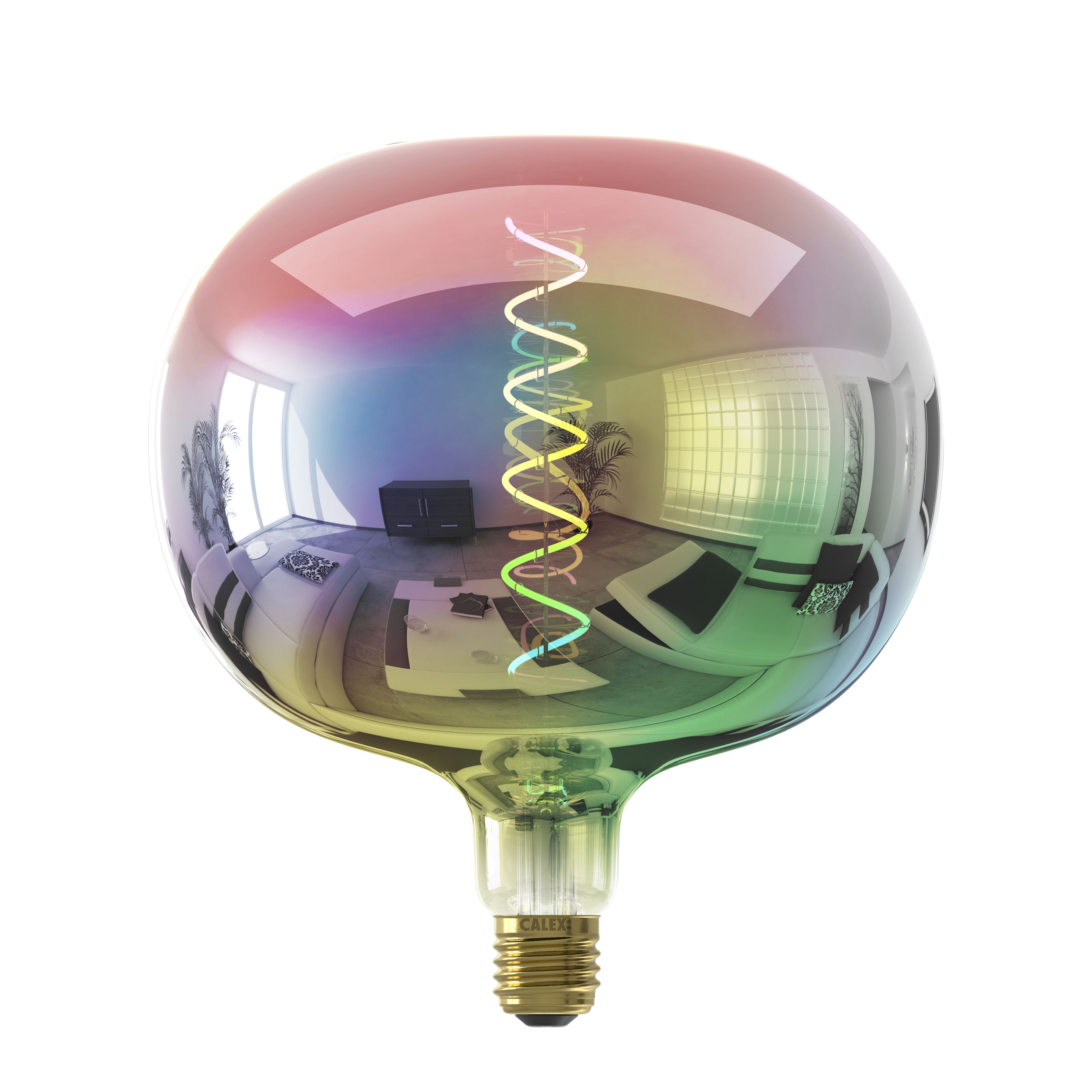 Calex Colours E27 0W 40lm 360° Opal UFO Warm white LED filament ...