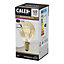 CALEX E14 4W 120lm Amber Golf ball Extra warm white LED Dimmable Filament Light bulb