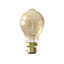 CALEX Gold flex B22 4W 200lm Amber A60 Extra warm white LED Dimmable Filament Light bulb