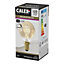 CALEX Gold Flex E14 4W 120lm Amber Golf ball Extra warm white LED Dimmable Filament Light bulb