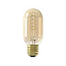 CALEX Gold Flex E27 4W 200lm Amber Tube Extra warm white LED Dimmable Filament Light bulb
