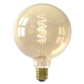 CALEX Lightbulb E27 0.25W 250lm 360° Clear Globe Warm white LED filament Dimmable Light bulb